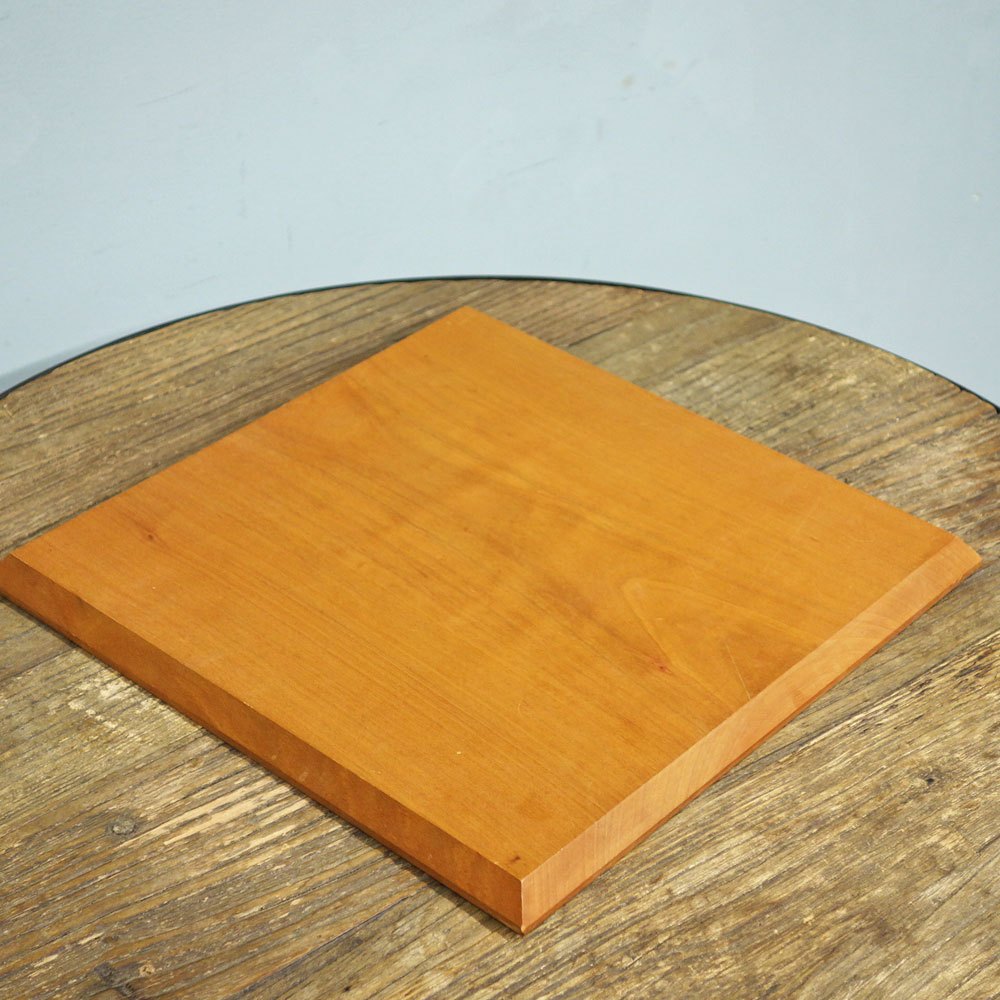 木工房玄 高塚和則 ひとり膳 角型 さくら 33cm ウッドトレイ 現代作家 ◎