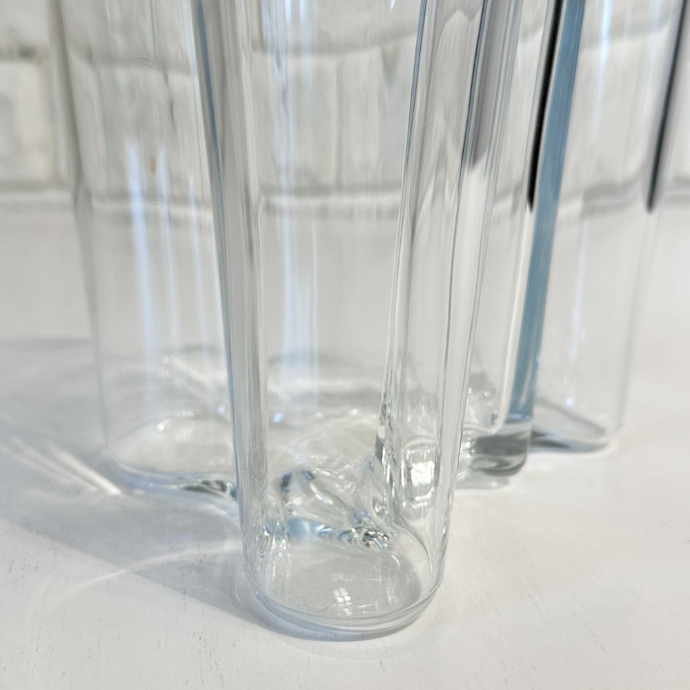 イッタラ iittala アルヴァ・アアルトコレクション Alvar Aalto Collection ベース H120mm クリア 北欧雑貨 ◎