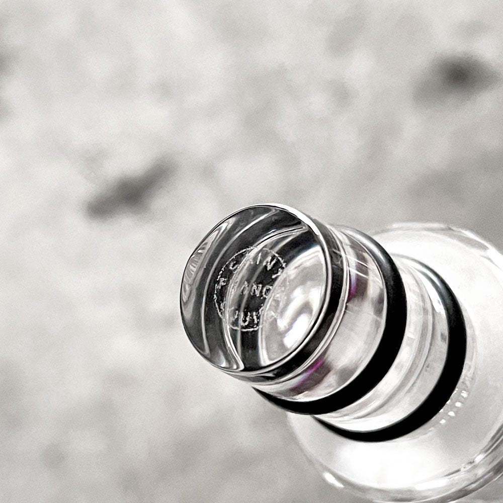 サンルイ SAINT-LOUIS ボトルキャップ ワインストッパー クリスタルガラス 箱付き 未使用品 フランス ■