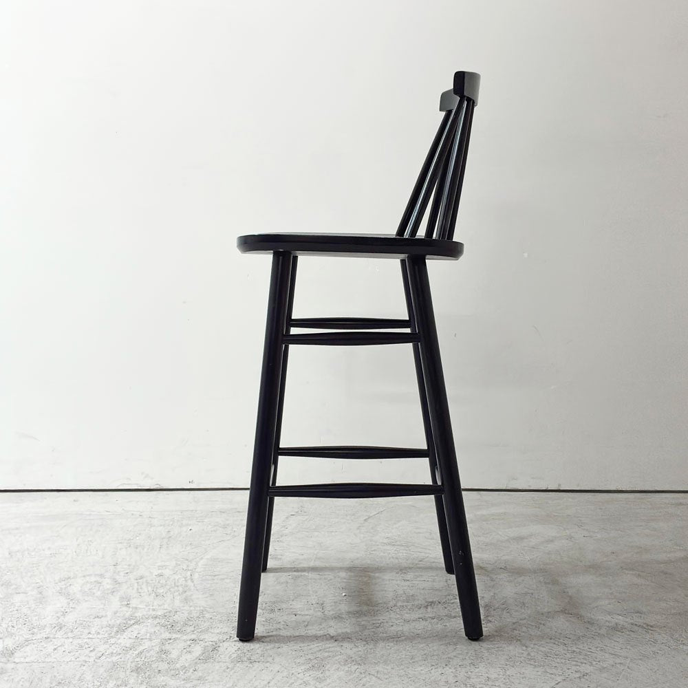 コペンハーゲン バースツール Copenhagen Bar Stool カウンターチェア ハイチェア スピンドルバックレスト ●