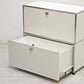 ユーエスエムハラー USMハラー USM Haller モジュラーファニチャー TVボード 1列2段 ドロップダウン x1 ドロワー x1 W77×D37cm ●