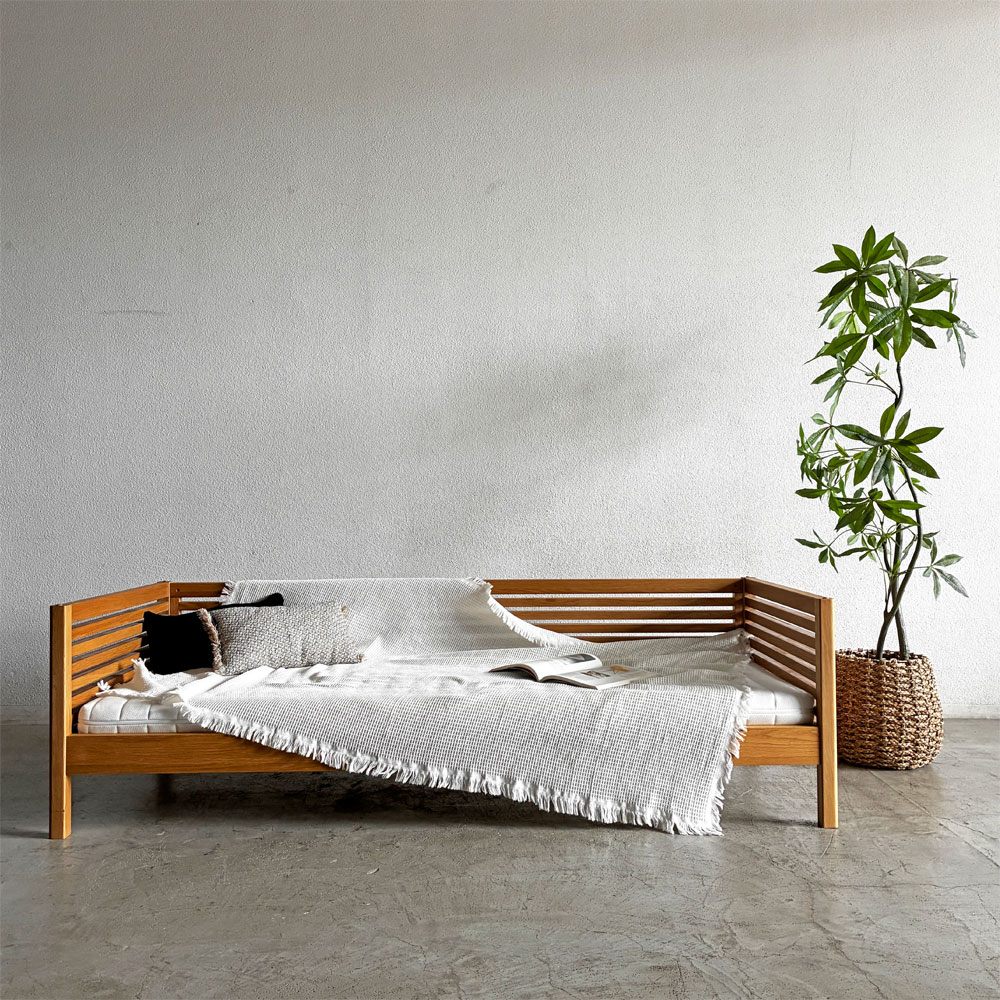 アクタス ACTUS アスパイア ASPIRE ベッド ユーティリティシングルサイズ オーク材 DECOBOCO2 マットレス付 Says Who 合計定価￥166,100- 〓