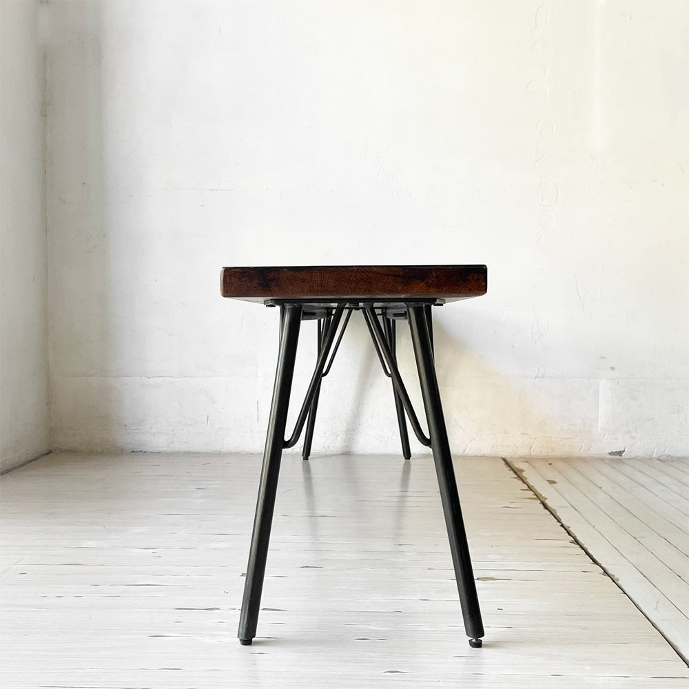 アクメファニチャー ACME Furniture グランビュー ベンチ GRANDVIEW BENCH オーク無垢材 スチール Lサイズ インダストリアル W150cm 定価￥50,600- ★
