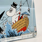 イッタラ iittala ムーミン MOOMIN ムーミンパパ ガラスカード オブジェ ガラス 北欧雑貨 ●