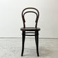 トーネット THONET No.14 ダイニングチェア ラウンドバック ベントウッドチェア 曲木 チェコ製 ビンテージ A ●