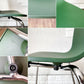 ヴィトラ vitra ハルチューブ HAL Tube サイドチェア ダイニングチェア グリーン スタッキング ジャスパー・モリソン 定価￥39,600- A ◎