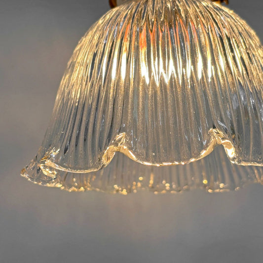 ビンテージ Vintage アンティーク テーブルライト 照明 ガラスシェード シルバー スチール 高さ調整可能●