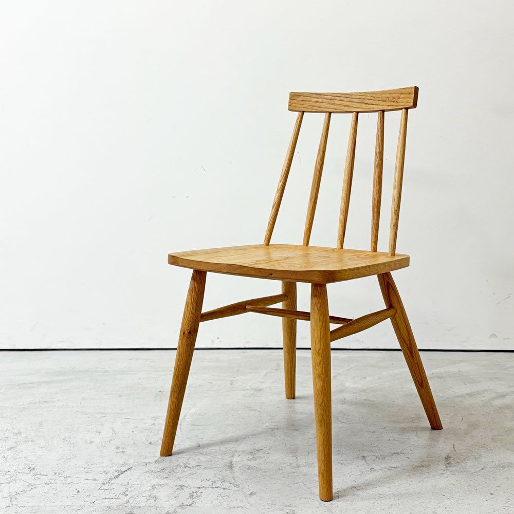 モモナチュラル MOMO Natural SB CHAIR ダイニングチェア オーク無垢材 オイルフィニッシュ ナチュラル ウィンザースタイル A ●