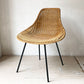 イデー IDEE バーバス チェア BARBAS CHAIR ダイニングチェア スチール脚 ラタン ナチュラル リゾートスタイル A ★