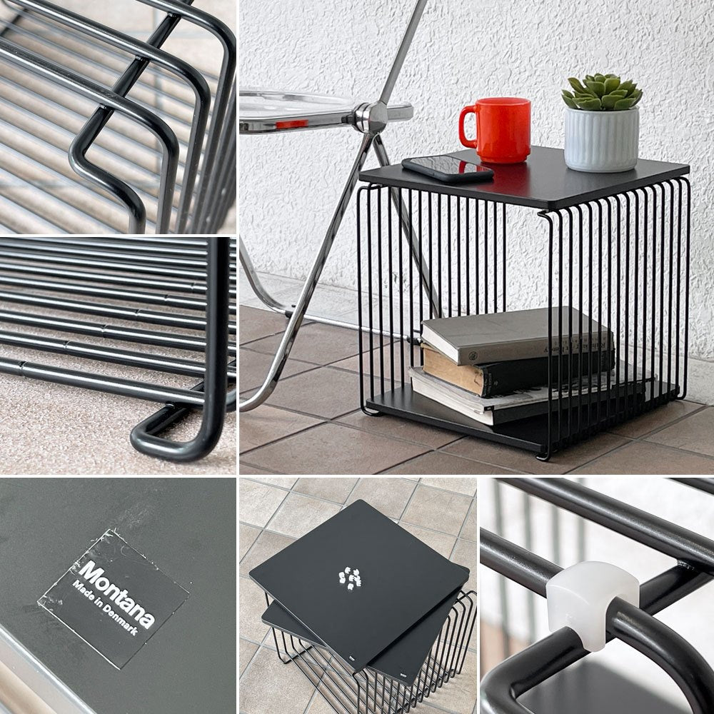 モンタナ Montana パントン ワイヤー Panton Wire Single シングル ブラック 34.5×34.5cm パネル2枚付属 定価合計48,620円 ◇