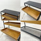 ジャーナルスタンダードファニチャー journal standard Furniture j.s.F サンク ワゴンラック SENS WAGON RACK 4段 スチール オーク材トレイ シェルフ キャスター付 W85cm 工業系 定価￥41,800- ●