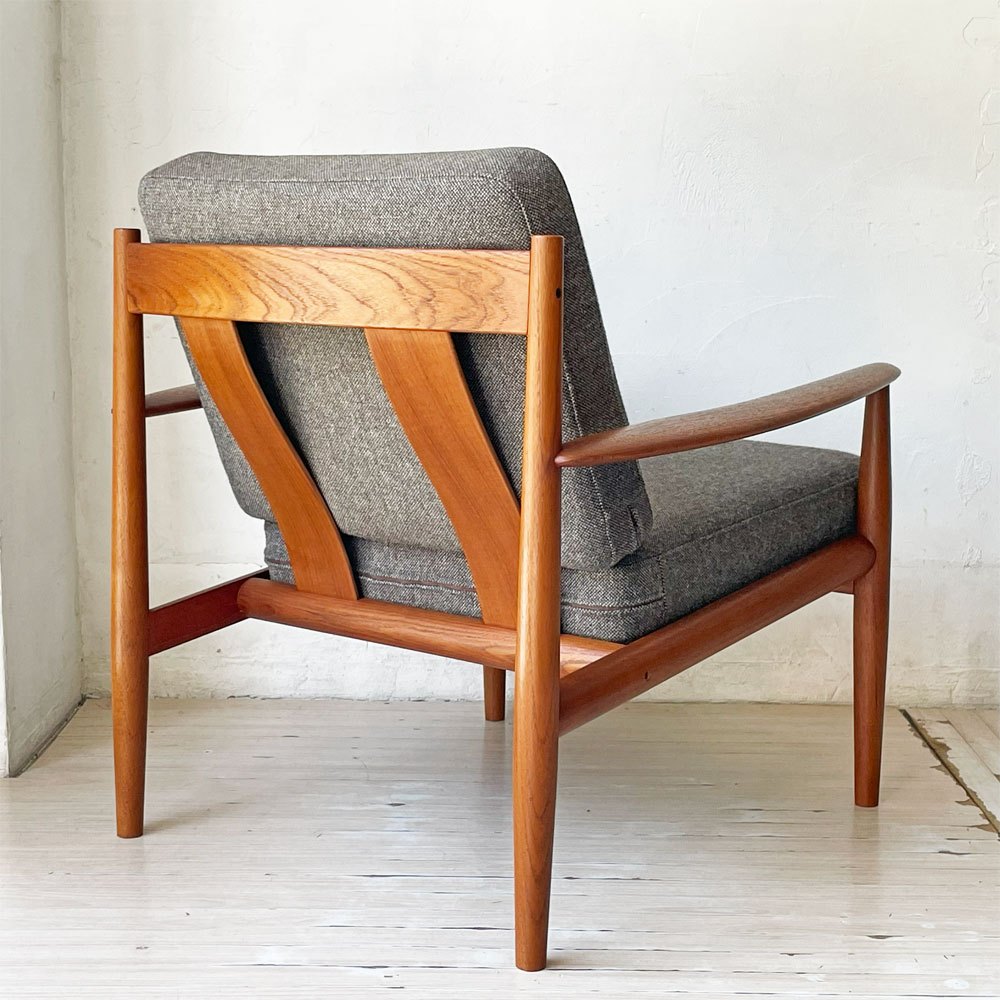 フランス＆サン France & Son Model118 イージーチェア 1Pソファ チーク材 グレーテ・ヤルク Grete Jalk 北欧ビンテージ デンマーク ★