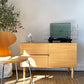 イデー IDEE スティルト サイドボード S STILT SIDEBOARD S ナチュラル テレビボード オーク材 アジャスター付 マリナ・ボーティエ 定価￥79,900- ◎