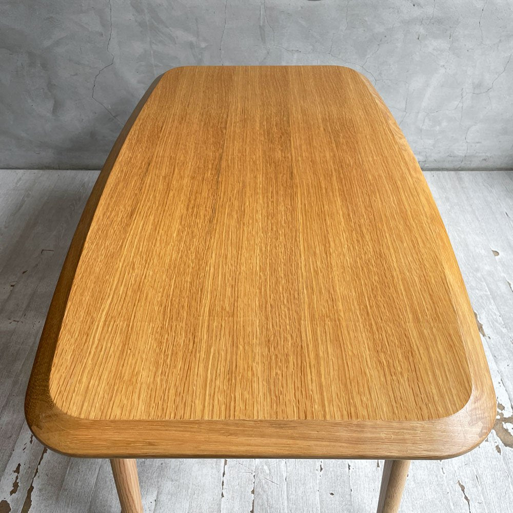 イデー IDEE イキ IKI ローテーブル LOW TABLE オーバル型 ナラ材 ナチュラル 北欧デザイン ♪