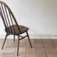 アーコール Ercol クエーカーチェア ダイニングチェア ハイバック オールドコロニアル ブラウン エルム材 × ビーチ材 UKビンテージ 英国家具 ◇