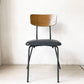 ジャーナルスタンダードファニチャー journal standard Furniture j.s.F ヘンリー HENRY ダイニングチェア PVCレザー アイアン 廃番 ★