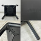 カッシーナ Cassina キャブチェア 412 CAB CHAIR アームレス 本革 ブラック マリオ・ベリーニ MoMA 永久展示品 イタリアモダン 定価￥308,000- A ●