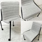 コクヨ KOKUYO オフセットフレームチェア offset frame chair オフィスチェア スタッキングチェア 4脚セット 4本脚 ファブリックシート スカイグレー キャスター 総定価￥274,800- B ●