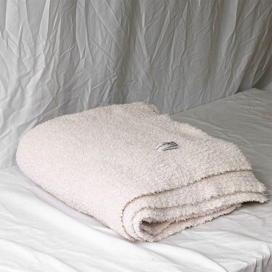 ベアフット ドリームズ BAREFOOT DREAMS コージーシック スロー CozyChic Throw ブランケット 137×183cm ピンク系カラー B ◇