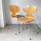 フリッツハンセン Fritz Hansen 3101 アリンコチェア アントチェア 4本脚 ナチュラルビーチ ラッカー仕上げ アルネ・ヤコブセン F ★
