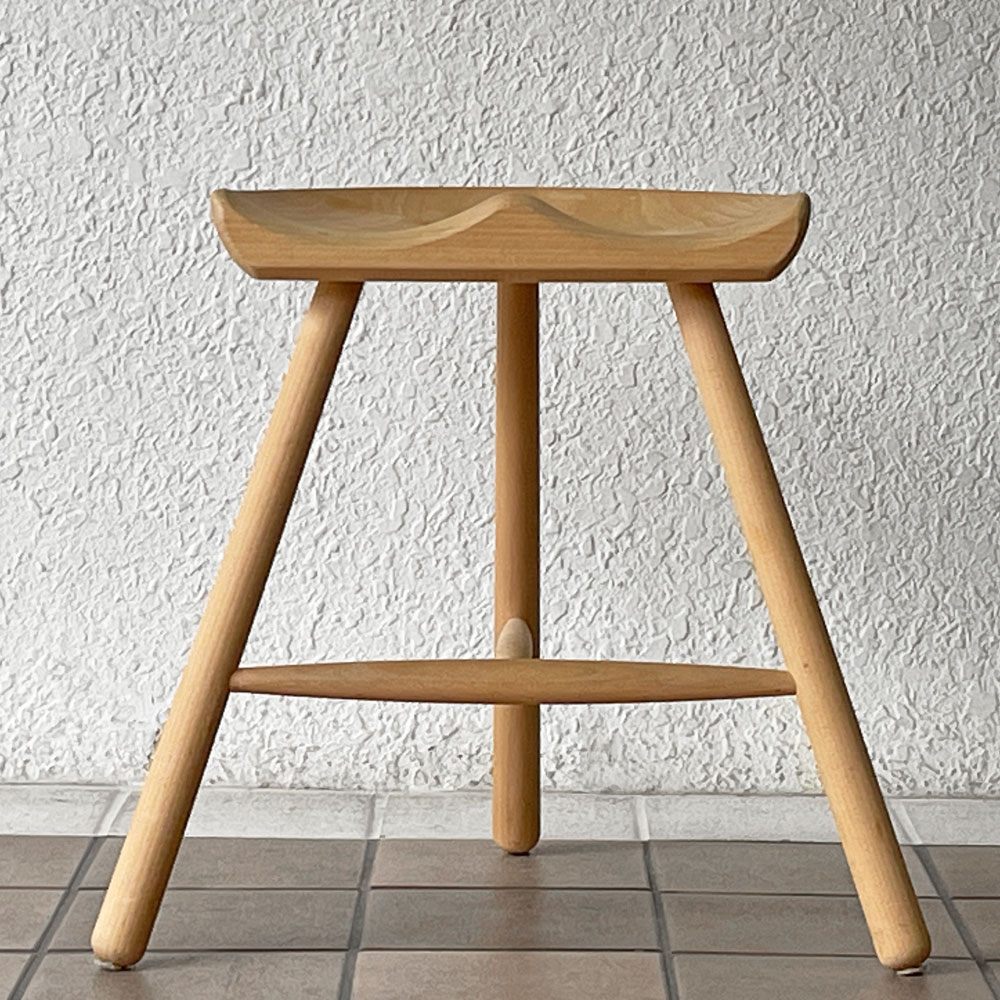 ワーナー Werner シューメーカーチェア Shoemaker Chair NO.49 スツール ビーチ材 ラーズ・ワーナー デンマーク 北欧家具 ◇