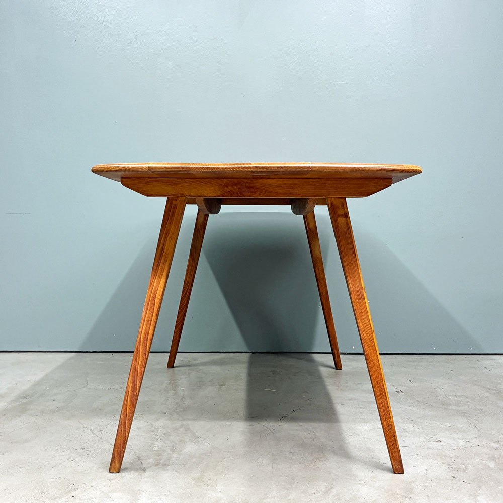 アーコール ERCOL レクタングル ダイニングテーブル Rectangle Dining Table エルム材 W137cm UKビンテージ UK Vintage ◎