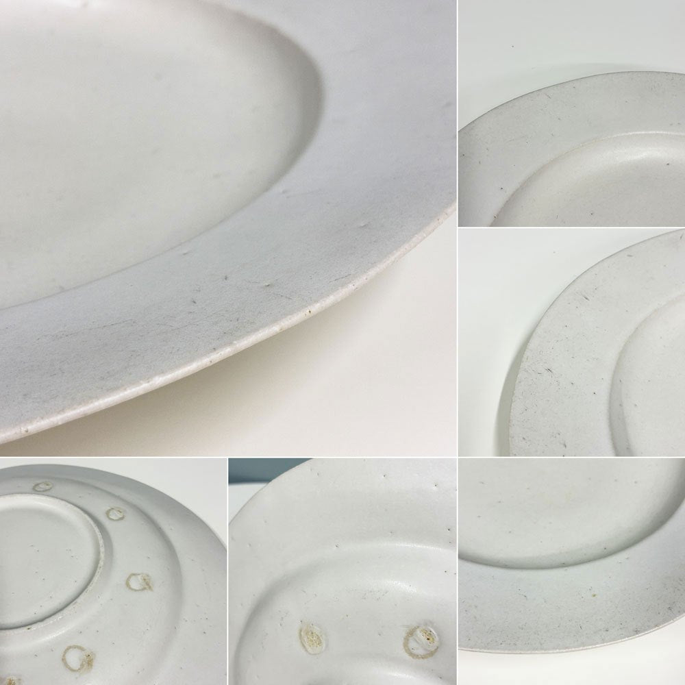 安藤雅信 イタリア パスタ皿 Lサイズ 28cm リムプレート 現代作家 ◎