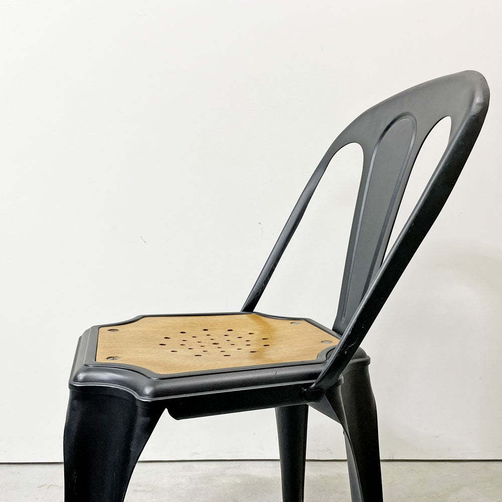 ノーザンオハイオインダストリアル Northern Ohio Industrial マルチプルズチェア Multipls Chair ダイニングチェア スタッキング ブラックスチール インダストリアルデザイン C ●