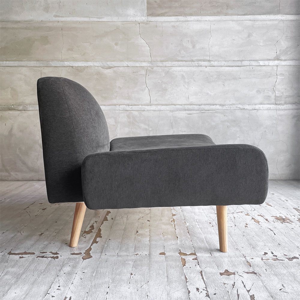 イデー IDEE アーオ ソファ AO SOFA 1Pソファ 1人掛け チャコール 岡嶌要 定価￥54,900- ♪