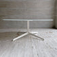 フリッツハンセン Fritz Hansen スペーステーブル SPACE TABLE コーヒーテーブル ローテーブル Φ100cm ラウンド ガラス天板 スチールレッグ イエス＋ラウブ 廃番 ♪