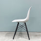 ハーマンミラー HermanMiller サイドシェルチェア ドゥエルレッグ DSW アルパイン × エボニー ポリプロピレン製 イームズ ミッドセンチュリー B ◎