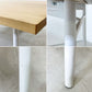 イデー IDEE マタン MATIN ダイニングテーブル オーク無垢材 スチールレッグ ナチュラル W140cm 澁谷一星 ●
