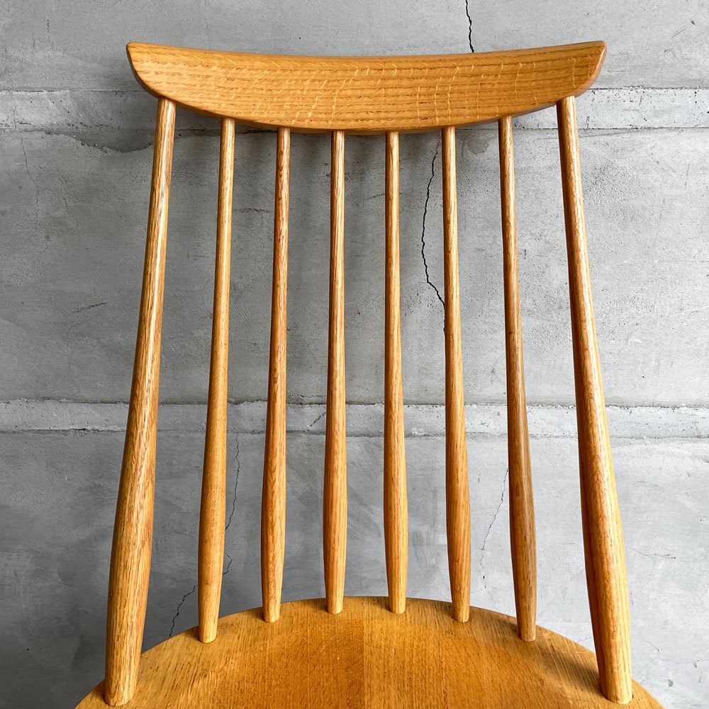 柏木工 KASHIWA ケイウィンザー K-WINDSOR ダイニングチェア サイドチェア SC5A オーク無垢材 飛騨家具 定価￥52,800- ♪