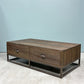 アルモニア ARMONIA ヘリテイジシダー HERITAGE CEDAR センターテーブル 杉古材 2ドロワー W120cm ◎