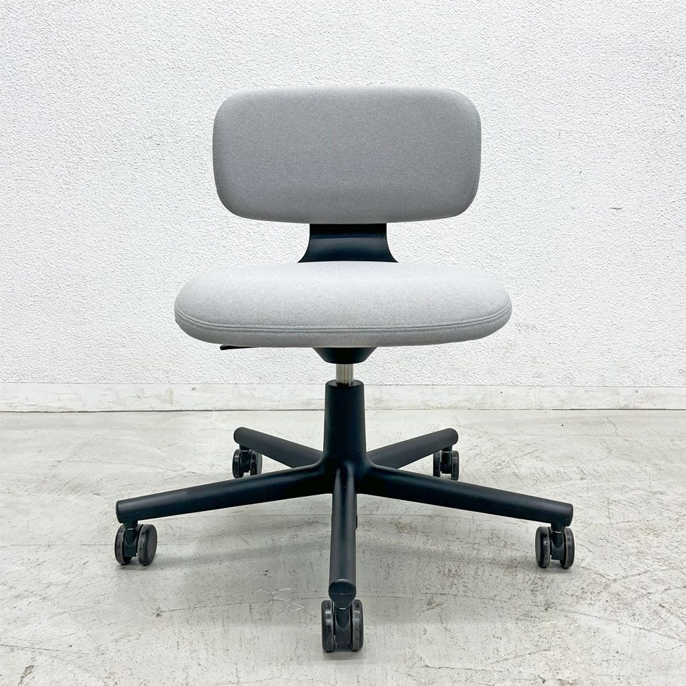 ヴィトラ vitra ルーキー Rookie デスクチェア キャスターチェア コンスタンチン・グルチッチ グレー系ファブリッック 定価￥66,000 〓