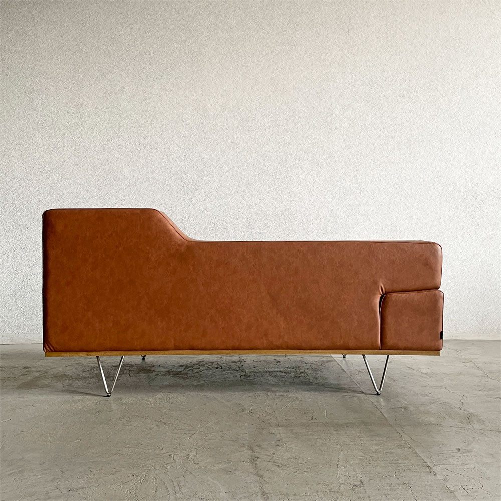 クラッシュゲート CRASH GATE コンフォーム COMFORM イットソファ IT SOFA 2.5人掛け 右肘 W181cm ツートンカラー 定価￥128,700- 〓