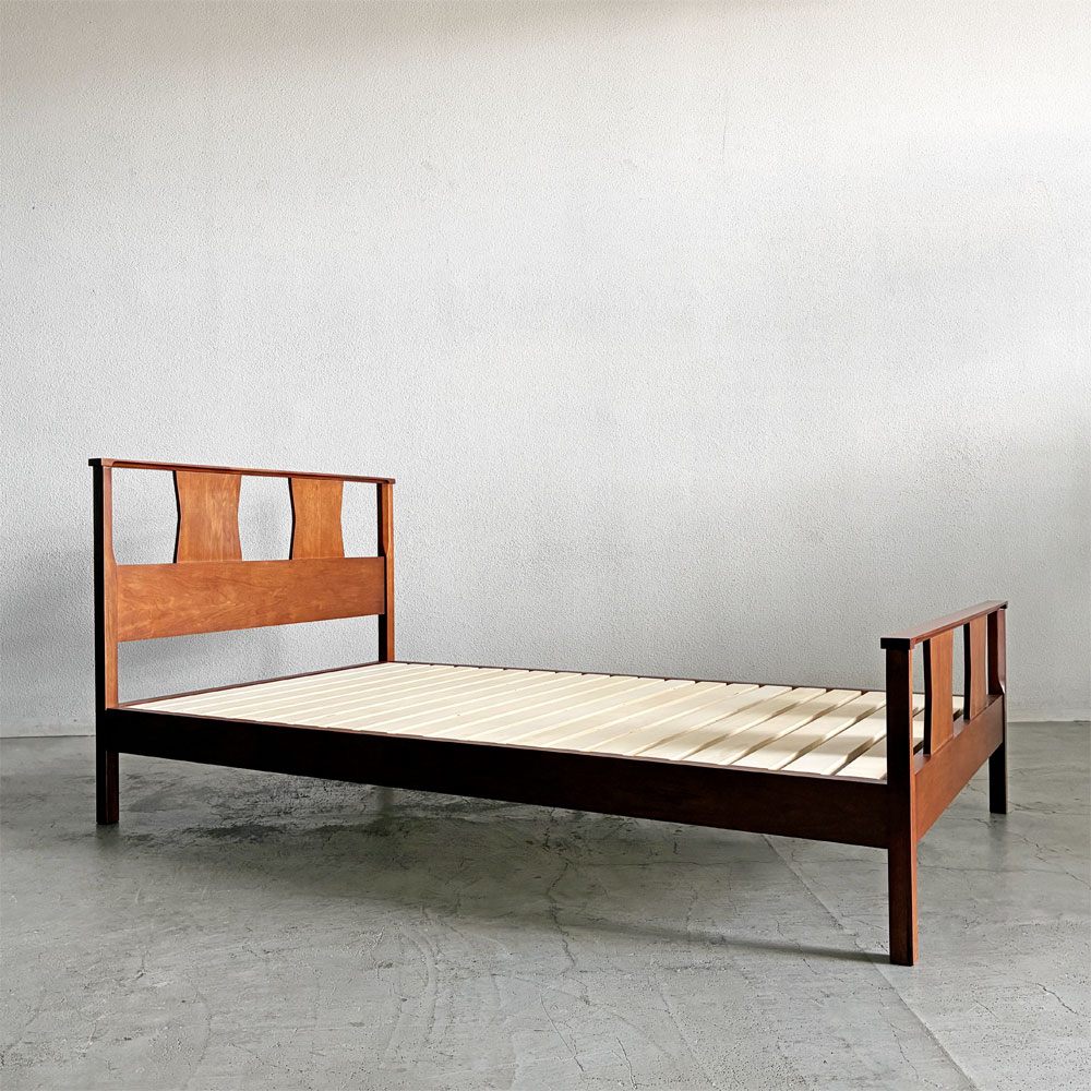 アクメファニチャー ACME Furniture ブルックス BROOKS BED ベッドフレーム セミダブル L204cm アメリカンビンテージスタイル 定価￥89,100- 〓