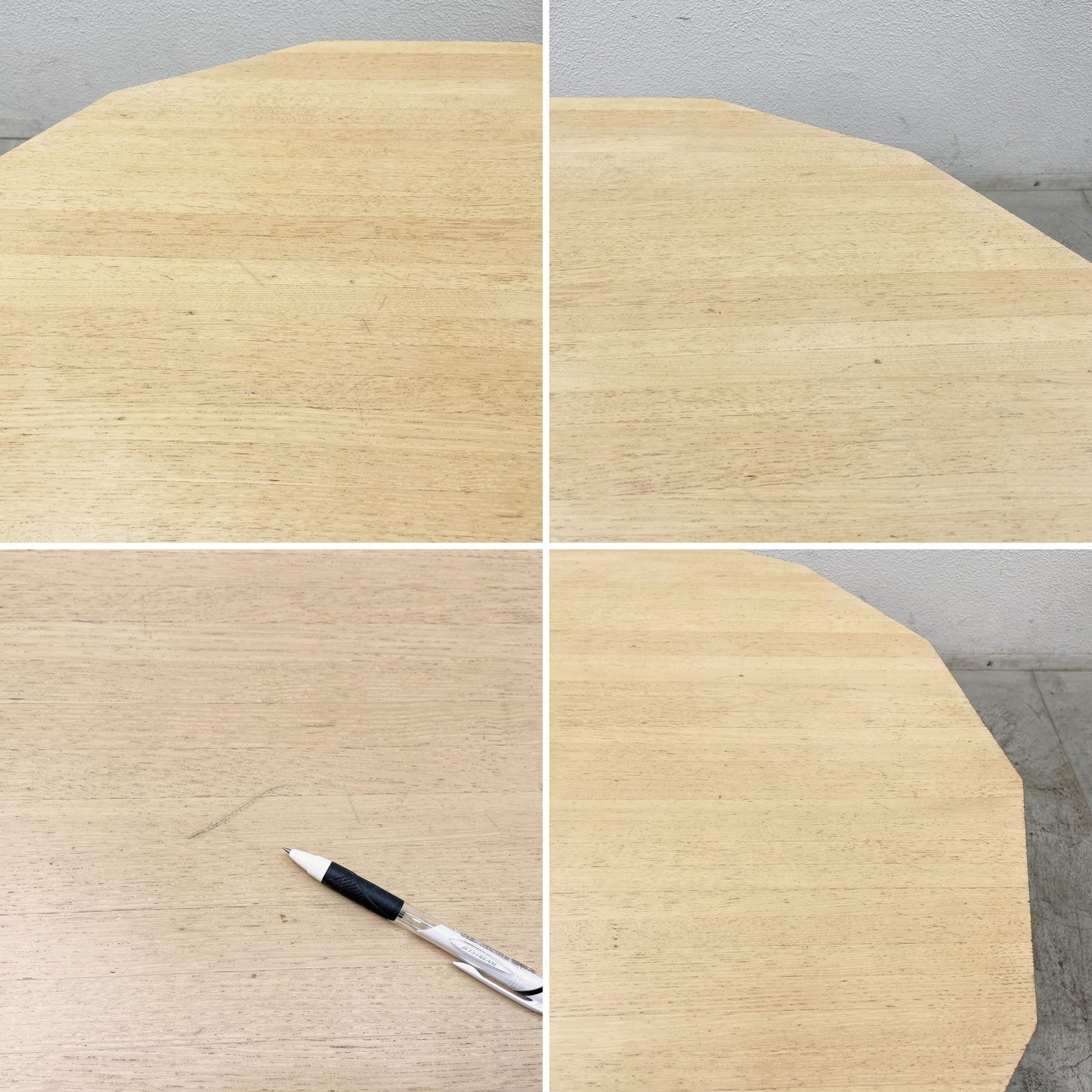 カリモクニュースタンダード KARIMOKU NEW STANDARD カラーウッド ダイニングテーブル COLOUR WOOD DINING 120 14角形 国産クリ材 〓