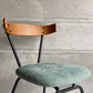 アクメファニチャー ACME Furniture グランビューチェア サード GRANDVIEW 3rd ダイニングチェア オーク材 ファブリック ライトブルー 美品 ♪