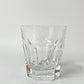 バカラ Baccarat アルクール Harcourt ロックグラス クリスタルガラス フランス 定価33,000円 箱付き 美品 B ★