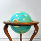 コロンブス COLUMBUS デュオ DUO 地球儀 グローブランプ GLOBE LAMP 物理・行政地図切り替え コロニアル型 ドイツ ●