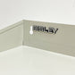 ビスレー BISLEY 3段 レターラック クリーム 書類棚 A4サイズ 横型 W38.5cm 壁掛け可 デスクアクセサリー 英国 廃番カラー ●