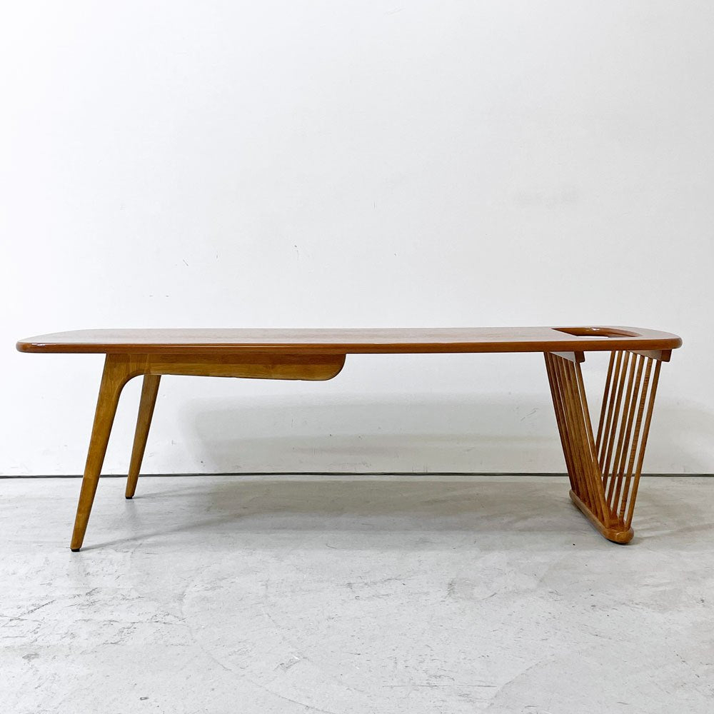 アクメファニチャー ACME Furniture デルマー DELMAR コーヒーテーブル ローテーブル マガジンラック ミッドセンチュリー 廃番 ●