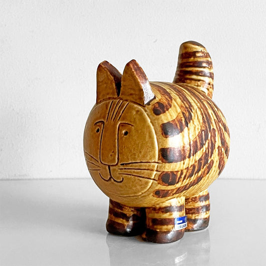 グスタフスベリ GUSTAVSBERG 猫 JURA Stora Katt フィギュリン 置物 リサラーソン Lisa Larson ビンテージ 北欧雑貨 ■