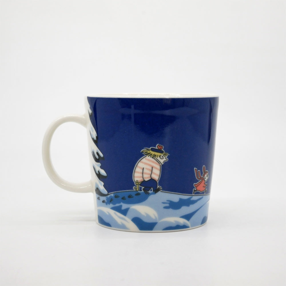 アラビア ARABIA ムーミンマグ MOOMIN ウィンターナイト 2006年 冬限定 フィンランド 北欧食器 箱付き ●