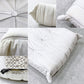 リーンロゼ ligne roset トーゴ パフ オットマン ウルトラスエード ホワイト ミッシェルデュカロワ Michel Ducaroy フランス家具 ●