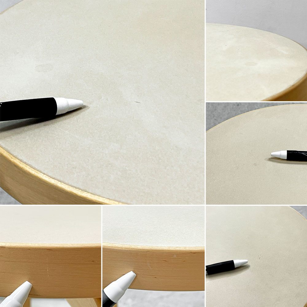 アルテック artek スツール60 Stool60 マッシュルーム リノリウム 4本脚 アルヴァ・アアルト 80th記念モデル スコープ別注 ●