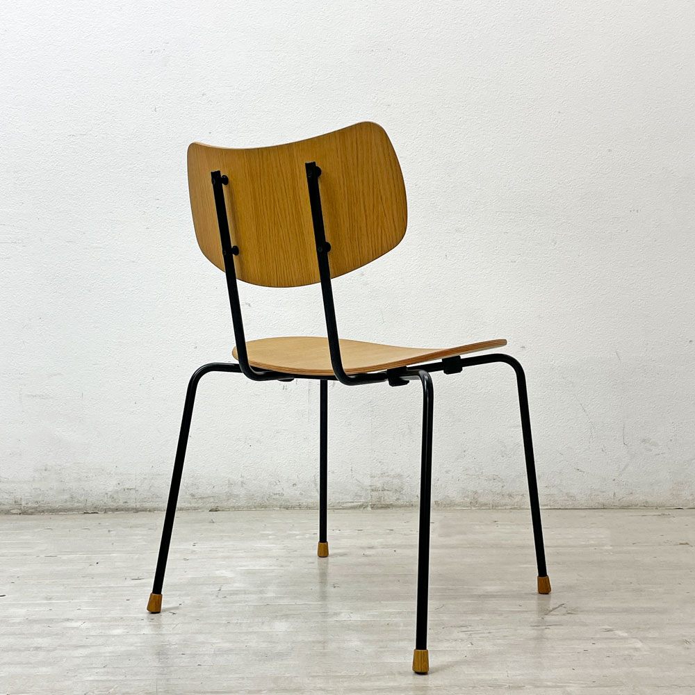 カールハンセン＆サン Carl Hansen & Son VLA26T Vegaチェア スタッキングチェア オーク材 ブラックスチール オイルフィニッシュ B ●