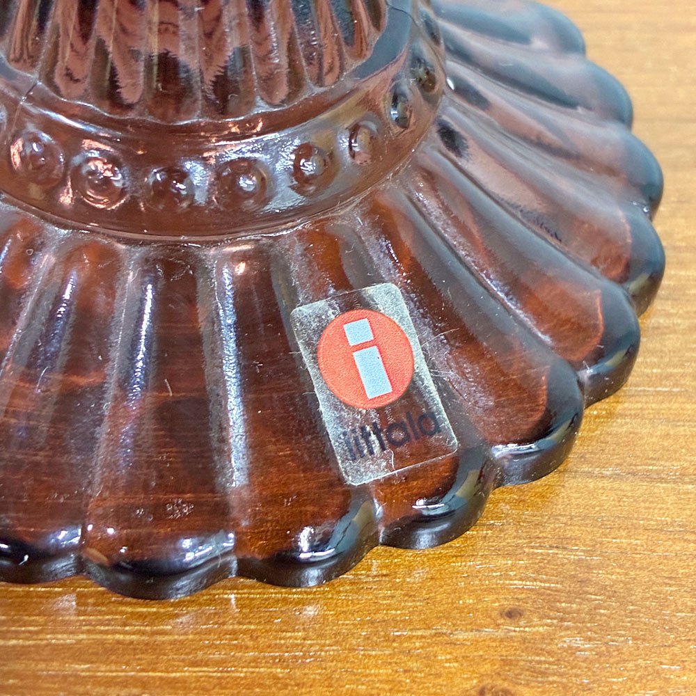 イッタラ iittala マリメッコ marimekko マリスコーリ Mariskooli マリボウル パープル Lサイズ 15cm 廃盤 ◎