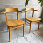 柏木工 KASHIWA ソフィー Sophie ダイニングチェア オーク無垢材 ハーフアーム 飛騨家具 ナチュラルデザイン B ♪